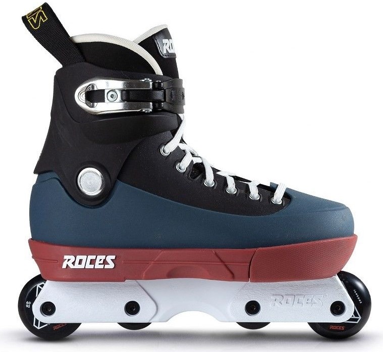 aggressive inline skate Roces 5th element jansons storm with anti rocker set up and 60mm wheels